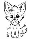 Animales Bebés para Colorear - Imprimible Niños
