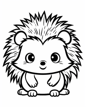 Animales Bebés para Colorear - Imprimible Niños