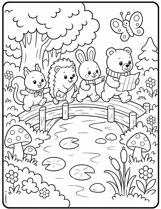 Mi Bosque Encantado - niños 3 a 5 años - inglés español