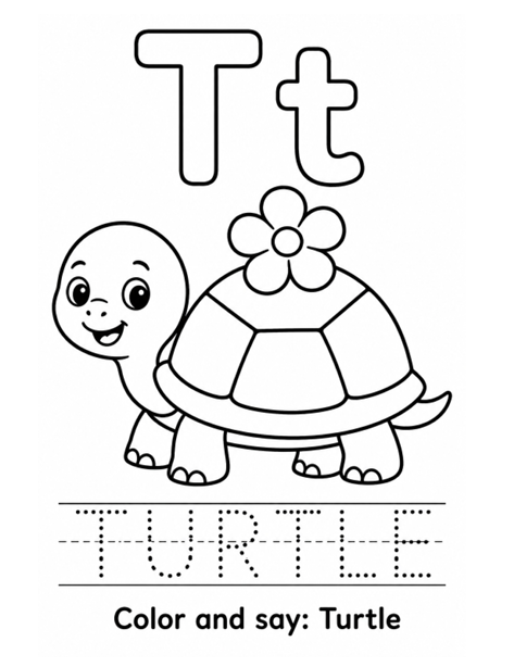 Alfabeto de Animales - Imprimible Inglés Niños